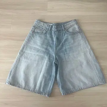 ZARA 데님 하프 팬츠 라이트 블루 EUR36