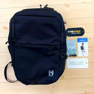 MILLET EXP 17 백팩 블랙