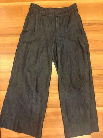 ZARA 여성용 와이드 데님 팬츠 M