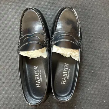 HARUTA 하루타 여성용 로퍼 블랙