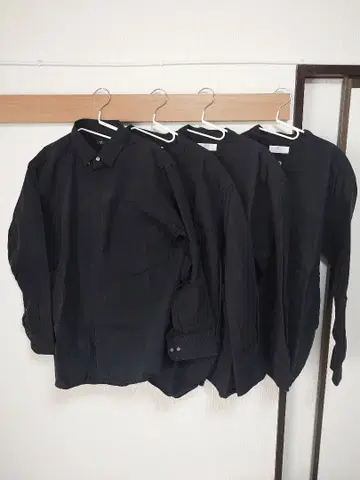 UNIQLO +J 브로드 셔츠 & 코튼 린넨 스탠드 카라 셔츠 3개