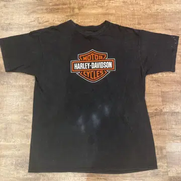 Harley-Davidson T셔츠 XXL 블랙 USA 바이크