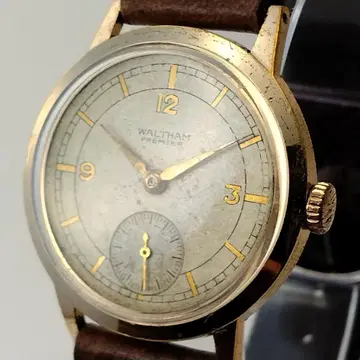 [1940s] WALTHAM 스몰 세컨드 OH 완료 빈티지 손목시계