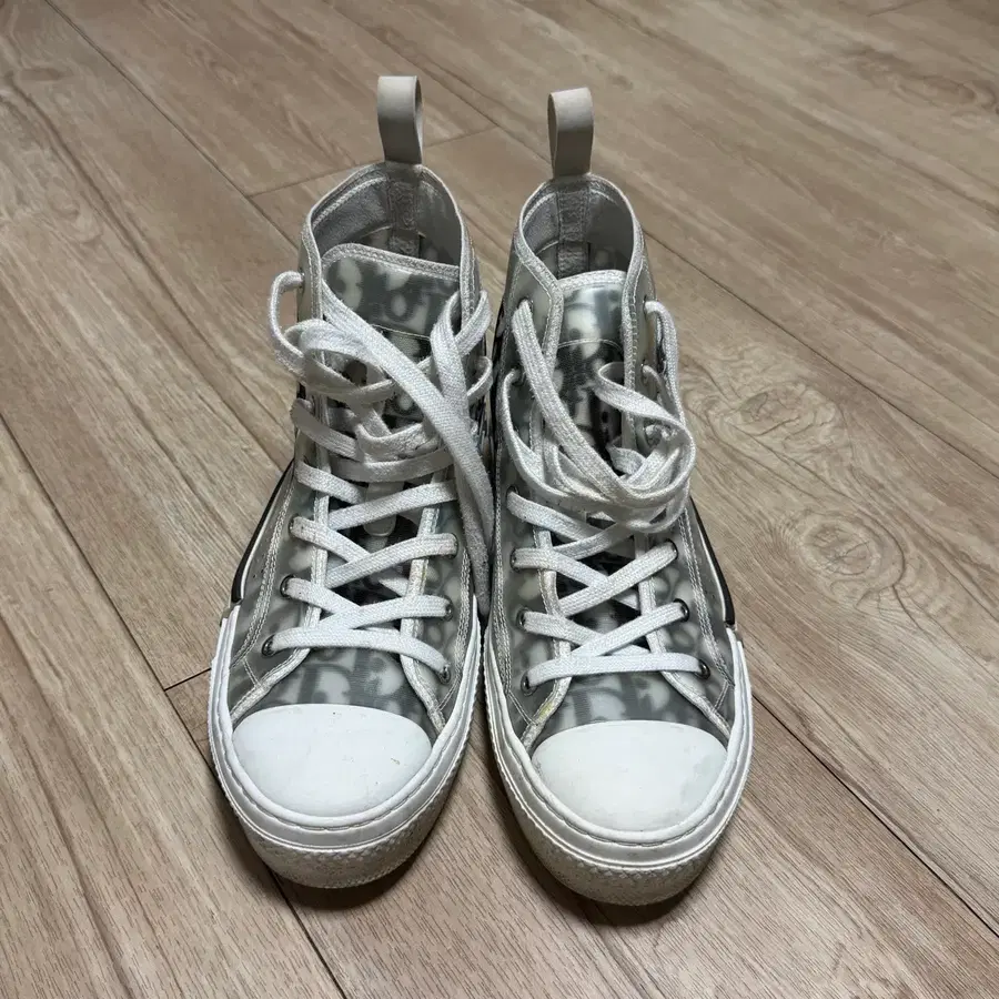 디올 하이탑 스니커즈