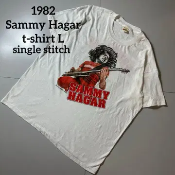 [싱글 스티치] 1982 Sammy Hagar 티셔츠 빈티지