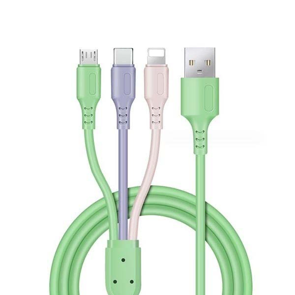 USB-A 3in1 고속충전 케이블 1m