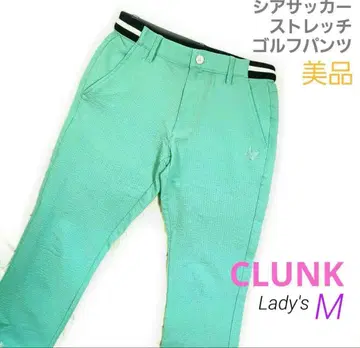 새상품급 CLUNK 시어서커 스트레치 팬츠 여성용 M 봄/여름
