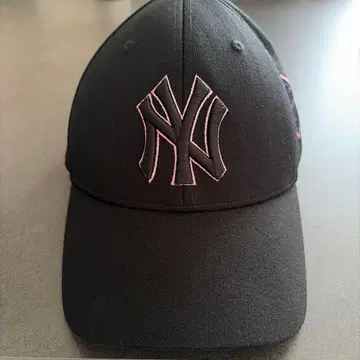 MLB 뉴욕 양키스 캡 블랙 핑크