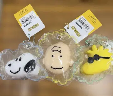PEANUTS 스누피 스퀴즈 3종 세트