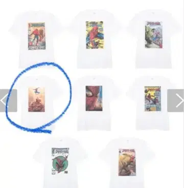 MARVEL 스파이더맨 랜덤 T셔츠