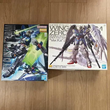 MG 윙건담 제로 Ver.Ka MG F90III 세트