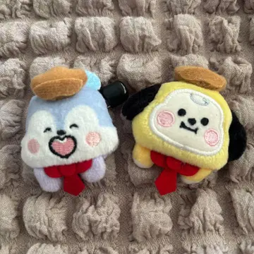 BT21 인형 배지 빵집