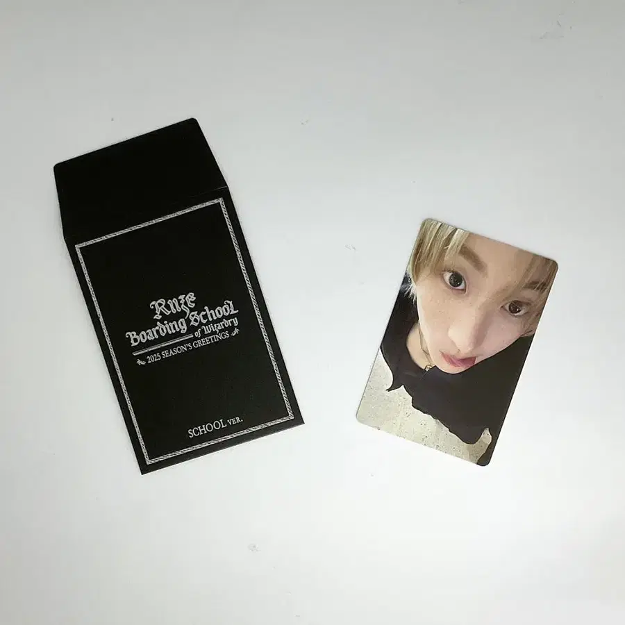 라이즈 앤톤 2025 시즌그리팅 포토카드 A_2 RIIZE ANTON 2025 SEASON'S GREETING PHOTOCARD A_2