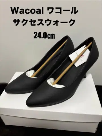 [미사용 새상품] 와코루 서세스워크 24cm WIN290-E 펌프스