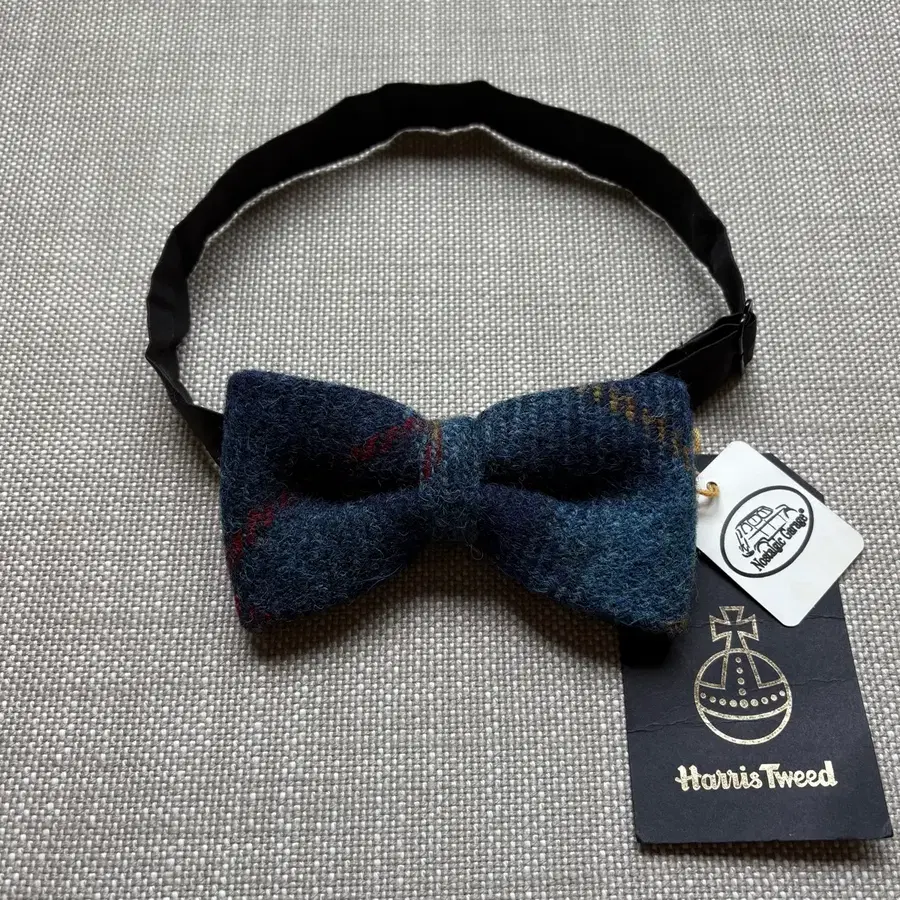 [새제품] Harris Tweed Bow Tie