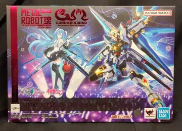BANDAI SPIRITS METAL ROBOT혼 [ SIDE MS ] 기동전사 건담 SEED FREEDOM 스트라이크 프리덤 건담 이식 [하츠네 미쿠 Ver.]