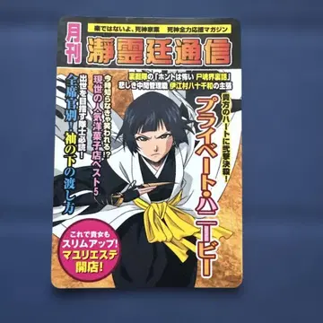 BLEACH 월간 정령정 통신 소이퐁 카드
