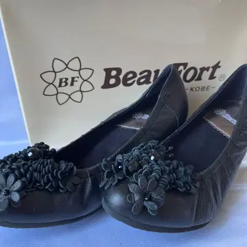 BeauFort 펌프스 블랙 24.0cm EEE 미사용