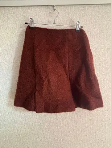 AMERI VINTAGE 미니 스커트 브라운