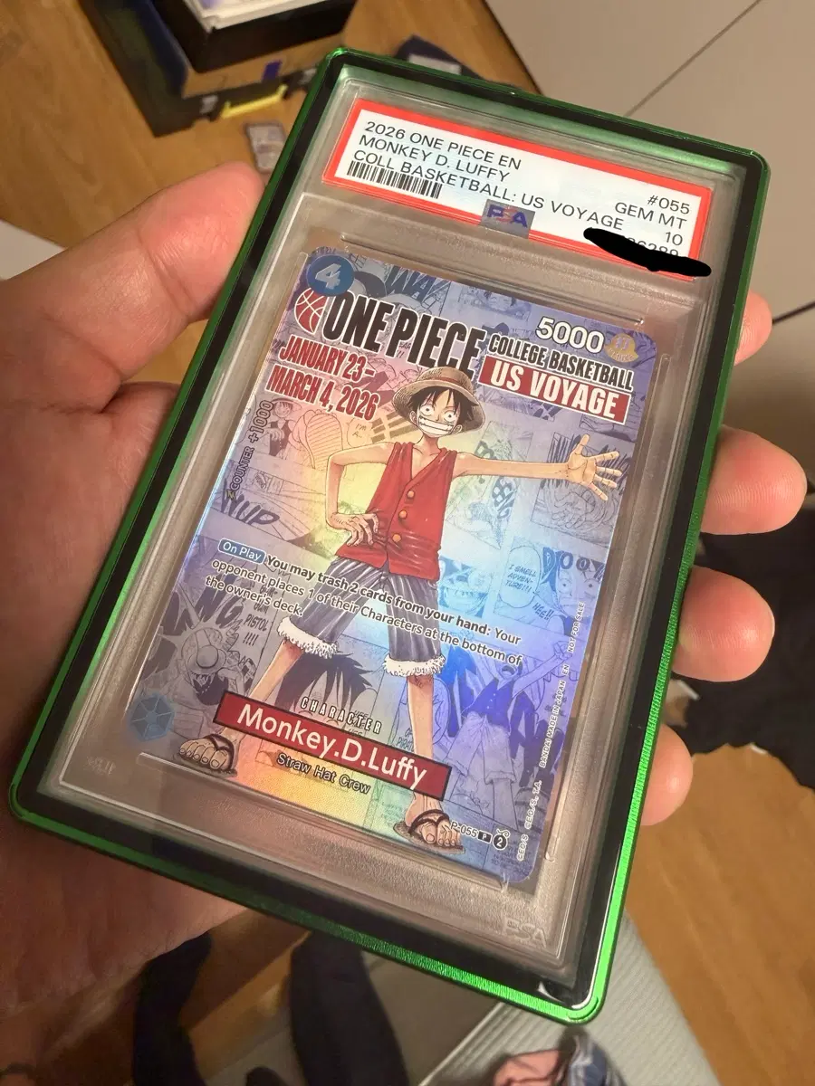 루피 농구 프로모 psa10