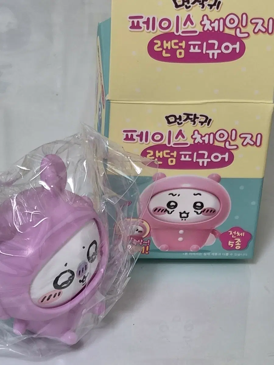 모몽가 페이스 체인지 피규어 치이카와 먼작귀
