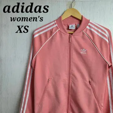 아디다스 오리지널 여성용 트랙 자켓 XS 핑크