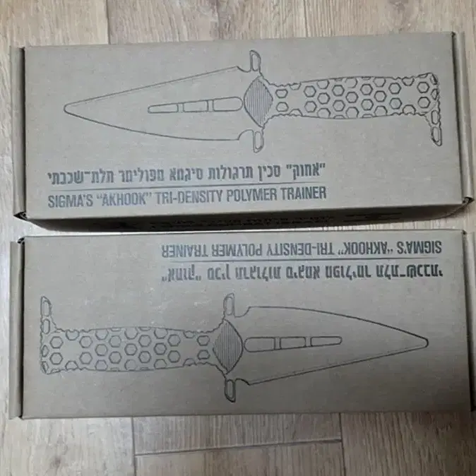 로타컴뱃 OREV GEN.4X SIGMA 트레이닝 나이프 2개 일괄