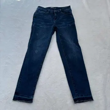 [ZARA] 데님 팬츠(M)/캐주얼 네이비 슬림