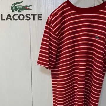 LACOSTE 티셔츠 레드