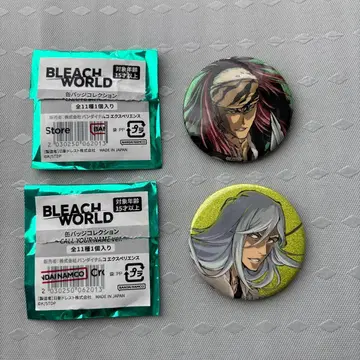 BLEACH WORLD 캔뱃지 컬렉션 2종 세트
