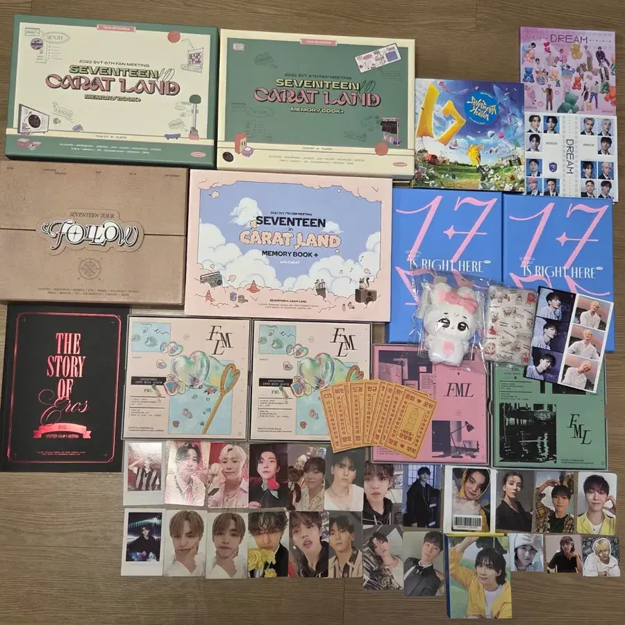 세븐틴 굿즈 일괄 양도 판매