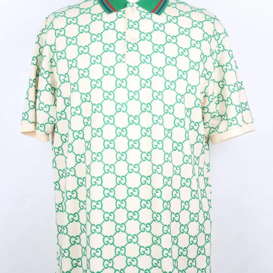 구찌 GG 자수 로고 PK 반팔 카라티 M(100~105)