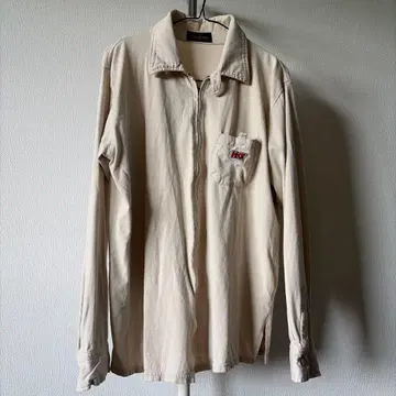 HYSTERIC GLAMOUR 긴팔 셔츠 베이지 HG 로고