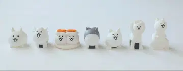 냥코 대전쟁 피규어 7체 세트
