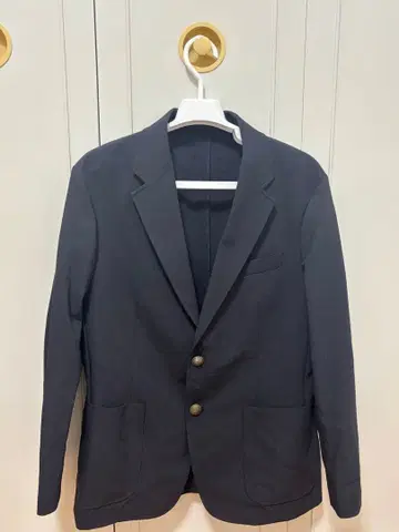 남성용 자켓 네이비 2버튼