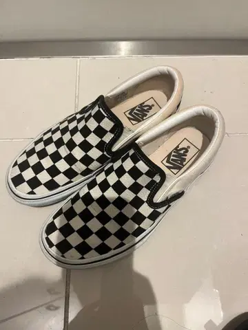 VANS 스니커즈 슬립온 체커 패턴