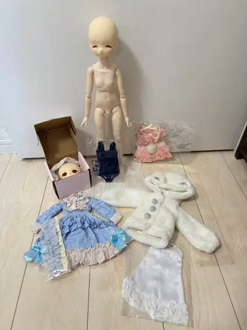 보크스 mdd 바디 세미 화이트 인형 의류 세트