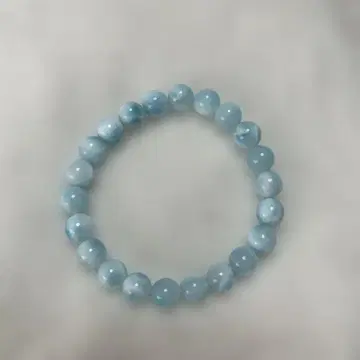 8mm 알갱이 아이스 라리마 팔찌