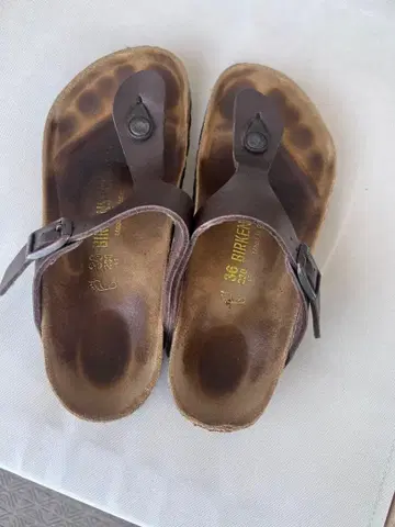 버켄스탁 36 23cm 브라운