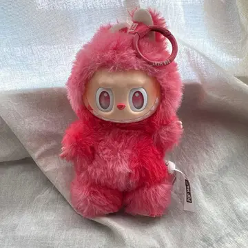 POP MART 봉제 인형 키링 라브브 핑크