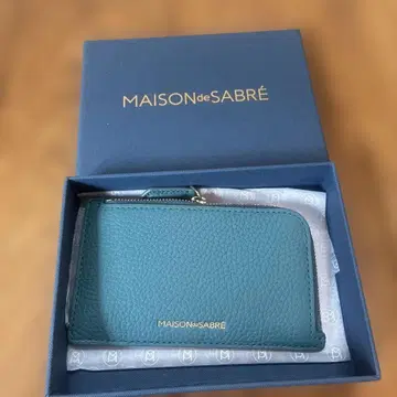 [ MAISON de SABRE ] 지퍼 달린 카드 케이스 컴팩트 미니 지갑