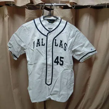 챔피온 베이스볼 셔츠 DALLAS 45 L