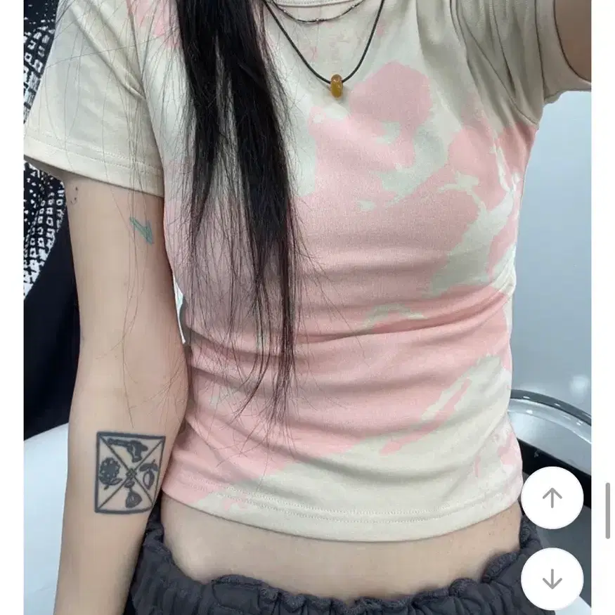 802 아트 워싱 티셔츠