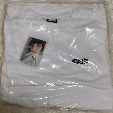 RIIZE LONG SLEEVE SET WHITE 원빈 트레이딩 카드 포함