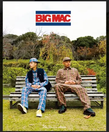 초레어! BIG MAC x the union 플란넬 셔츠 풀오버