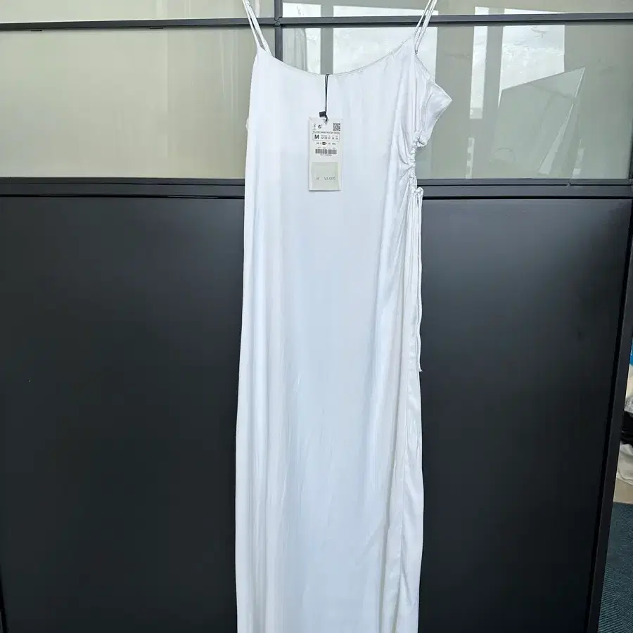 Zara 새상품 / 자라 새틴 롱 뷔스티에 원피스