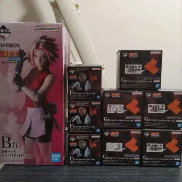제일복권 NARUTO 돌풍전 풍영탈환편 B상 하루노 사쿠라 G상 x 5 F상 x 3
