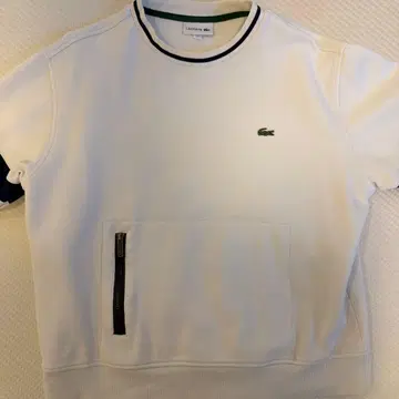 LACOSTE 라코스테 반팔 T셔츠 화이트 남성용