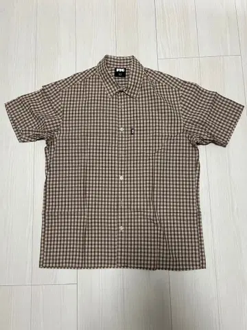 FTC PLAID SHIRT 카키 M 사이즈