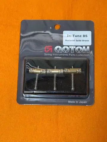 GOTOH In-Tune BS 텔레캐스터용 브릿지 안장 정품 새상품